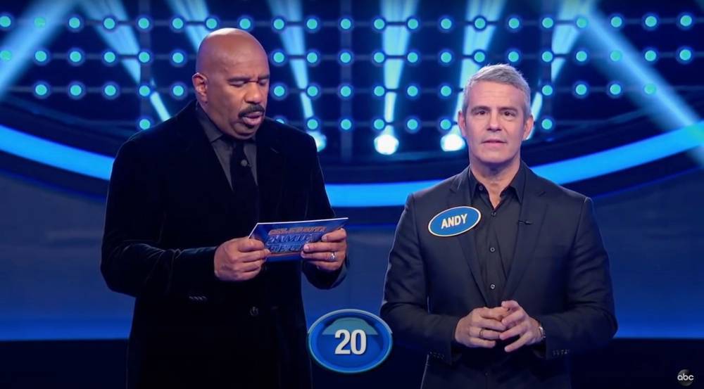 Steve Harvey Loses It In Andy Cohen vs. ‘Real Housewives’ Faceoff On ‘Family Feud’ - etcanada.com