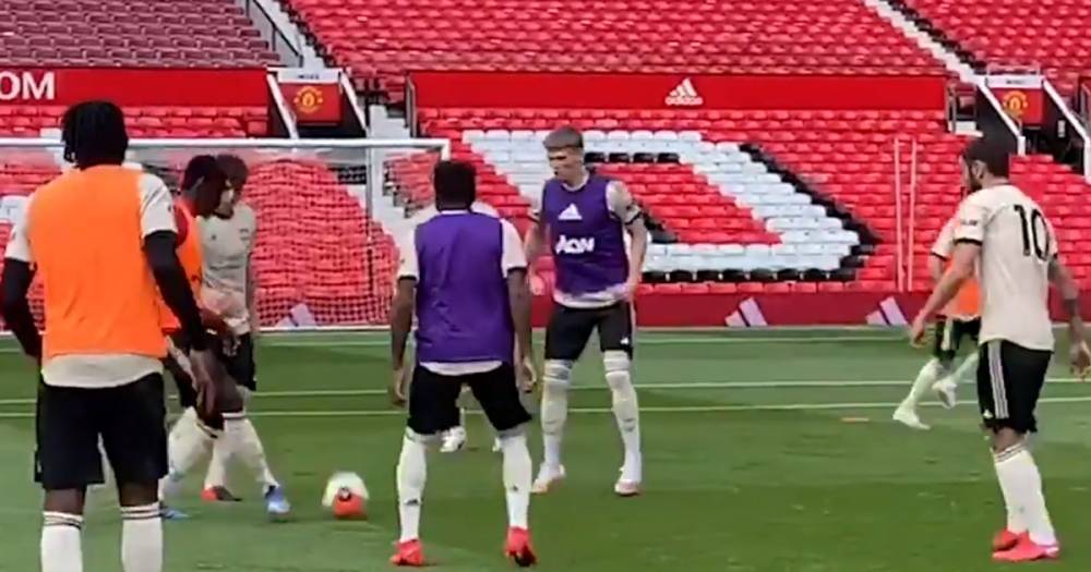 Four things spotted in Manchester United training as midfield hint given - www.manchestereveningnews.co.uk - Manchester