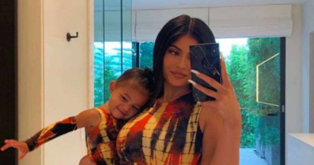 Kylie Jenner shares cute photo with daughter Stormi inside new garden - complete with swing chairs - www.msn.com