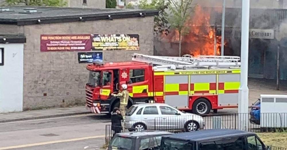 Fire rips through Aberdeen fast food joint - www.dailyrecord.co.uk