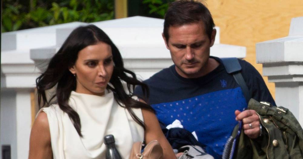 Christine Lampard looks stylish as ever as she steps out with husband Frank - www.ok.co.uk - London