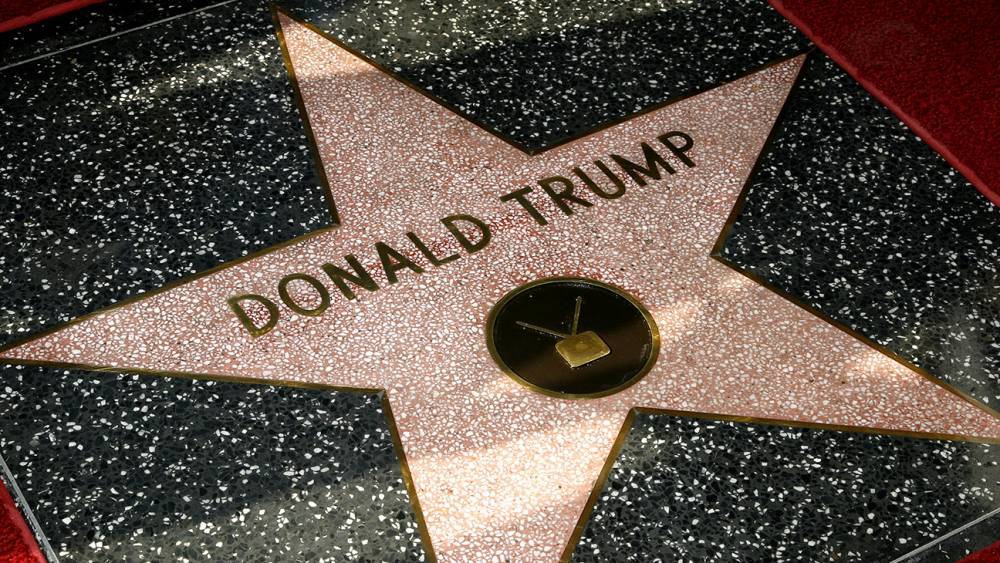 Trump's Walk of Fame Star Completely Blacked Out by Protesters - www.hollywoodreporter.com - Los Angeles