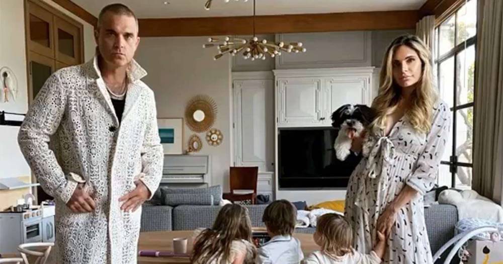 Robbie Williams and Ayda Field shock with rare video of daughter Teddy - www.msn.com