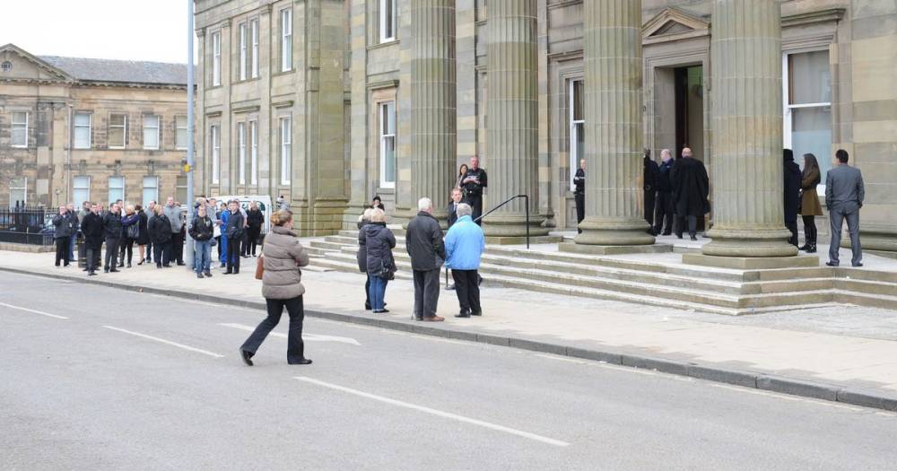 Yob who spat on police officer admits he is ashamed by conduct - www.dailyrecord.co.uk - city Holytown