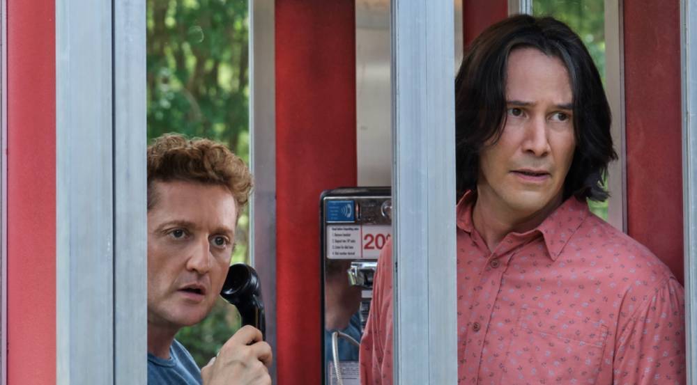 Keanu Reeves & Alex Winter Are Back for 'Bill & Ted Face the Music' Trailer! - www.justjared.com