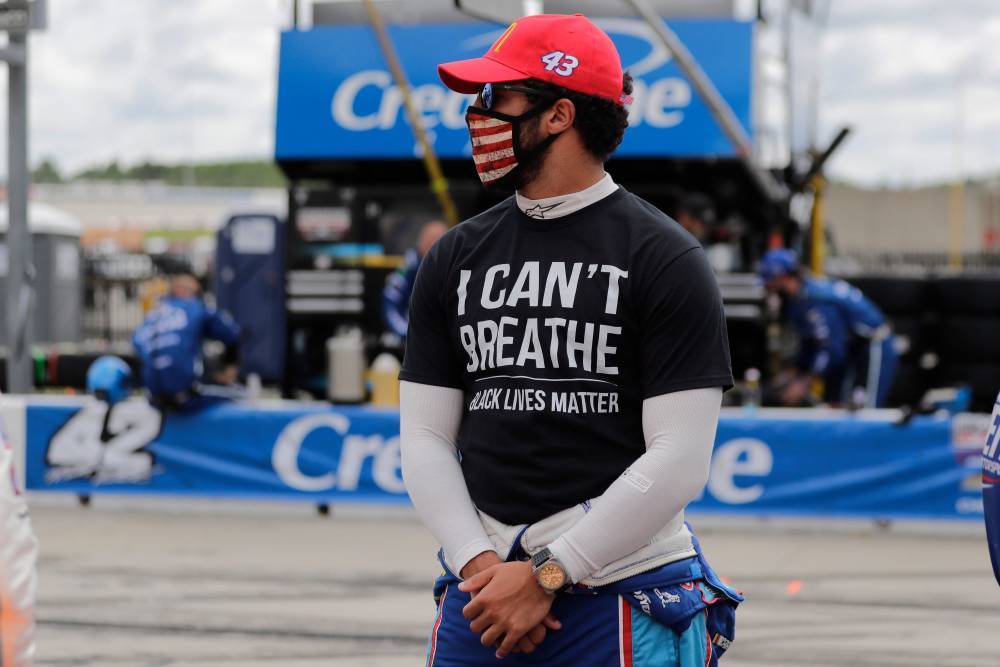 Bubba Wallace Calls For Removal Of Confederate Flag At NASCAR: ‘No One Should Feel Uncomfortable’ - etcanada.com - Atlanta