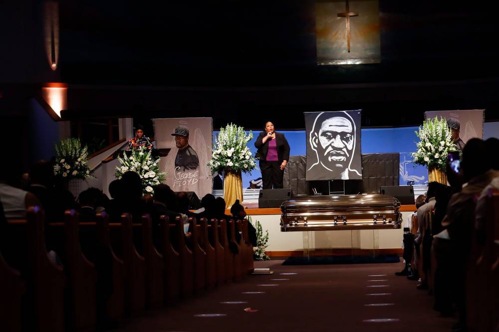 George Floyd Remembered At Final Memorial Service In Houston, Will Be Laid To Rest Next To His Mother - etcanada.com - Texas - Minneapolis - county Will - city Houston, state Texas