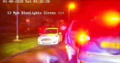 Shock footage shows child tumbling out stolen car during police chase - www.dailyrecord.co.uk - Manchester