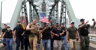'Downright shameful': Proud Boys wear ‘stand back and stand by’ t-shirts after Donald Trump’s remarks - www.msn.com - Britain