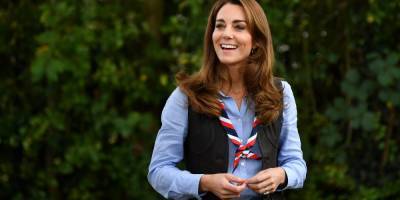 Kate Middleton Sports Skinny Jeans and Platform Hiking Boots for Her Latest Engagement - www.marieclaire.com