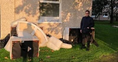 Motherwell councillor says fly tippers are putting children's safety at risk - www.dailyrecord.co.uk