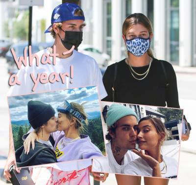 Justin & Hailey Bieber Celebrate Their First Wedding Anniversary With The Sweetest Messages To Each Other! - perezhilton.com - Wyoming - South Carolina