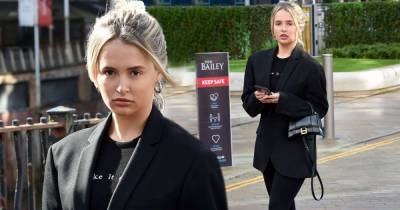 Molly-Mae Hague opts for an all black look as she steps out for lunch - www.msn.com - Hague