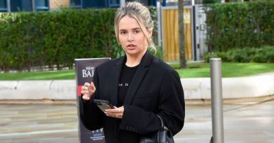 Molly-Mae Hague goes make-up free as she steps out for first time since denying cheating on Tommy Fury - www.ok.co.uk - Manchester - Hague