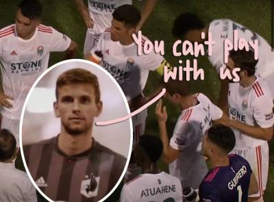 San Diego Soccer Team Forfeits Game In Protest After Opponent Hurls Homophobic Slur At Gay Player! - perezhilton.com - county San Diego