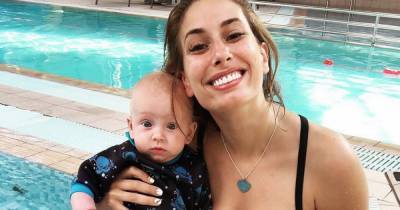 Stacey Solomon leaves home in the middle of the night with baby Rex, one, after getting 'creeps' - www.ok.co.uk