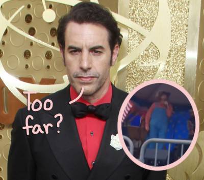 Sacha Baron Cohen: ‘I Genuinely Feared For My Life’ At Right-Wing Rally While Filming Borat 2 - perezhilton.com