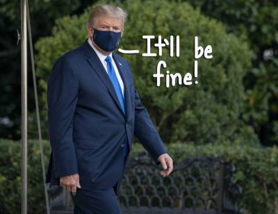 Donald Trump Is Hosting ANOTHER In-Person Event At The White House; Guests ‘Instructed’ To Wear Masks - perezhilton.com