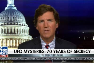 Tucker Carlson: It’s ‘Outrageous’ the Government Is Still Hiding Evidence of UFOs (Video) - thewrap.com