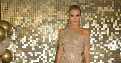 Amanda Holden puts on leggy display as she stuns in gorgeous shimmering gold gown for BGT final - www.ok.co.uk - Britain