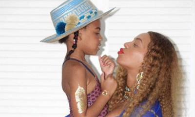 Beyoncé shares gorgeous photos of twins Rumi and Sir and daughter Blue Ivy - hellomagazine.com