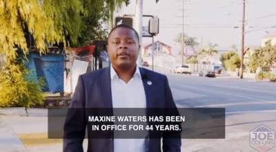 Navy veteran Joe Collins targets Democrat Maxine Waters' home in campaign ad - www.foxnews.com - California