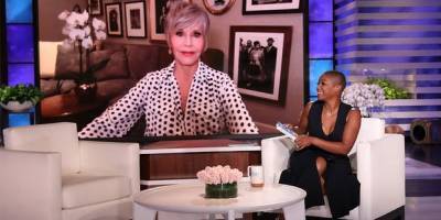 Jane Fonda makes x-rated admission on 'Ellen' - www.lifestyle.com.au - city Sandler