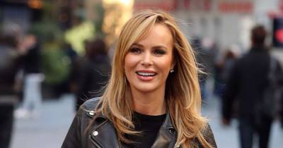 Amanda Holden's fitted leather leggings cause fan frenzy - www.msn.com