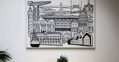 Scots Artist creates incredible time lapse drawing of Glasgow - www.dailyrecord.co.uk - Scotland