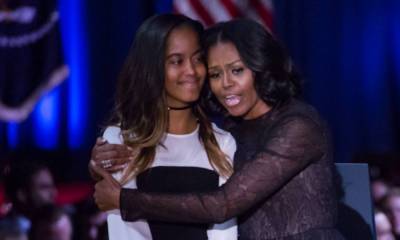 Michelle Obama recalls tearful moment daughter Malia started university - hellomagazine.com