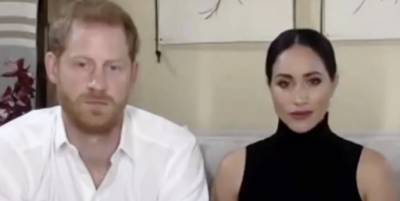 Meghan Markle Wore a Black Turtleneck and Bold Fall Lip for Her Latest Virtual Appearance - www.harpersbazaar.com - Pakistan