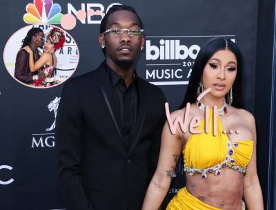 Offset Ramps Up Cardi B Reconciliation Rumors With VERY Couple-y Birthday Message Following That Kiss! - perezhilton.com