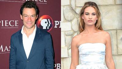 Married Dominic West Cozies Up To Co-Star Lily James On Lunch Date — See Pics Of ‘The Affair’ Actor - hollywoodlife.com - Rome