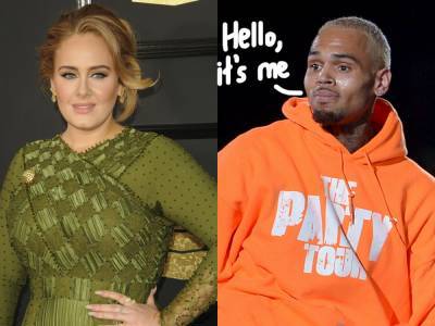 Adele Got A Late Night Visit From Chris Brown! What Is Going On HERE?! - perezhilton.com