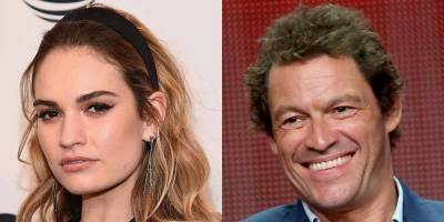There's Another Connection Between Lily James & Dominic West - www.justjared.com - Italy
