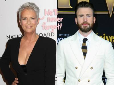 Jamie Lee Curtis Suggests Chris Evans PURPOSELY Leaked His D**k Pic For Attention! - perezhilton.com
