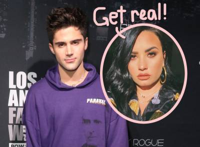 Twitter Is NOT Buying Max Ehrich Weeping On The Beach Over Demi Lovato Breakup - perezhilton.com