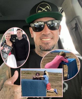Pink’s Husband Carey Hart Still Teaching His Kids To Shoot Guns — But He’s Hitting Back At THIS Political Accusation! - perezhilton.com