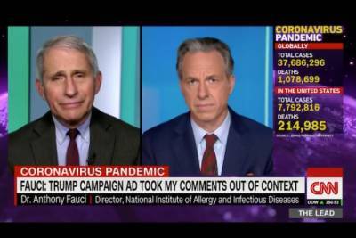 Fauci Says Trump Campaign Should Take Down ‘Completely Out of Context’ Ad - thewrap.com