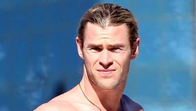 Chris Hemsworth Looks Incredibly Buff In New Shirtless Pics While Vacationing In ‘Paradise’ With Family - hollywoodlife.com - Australia