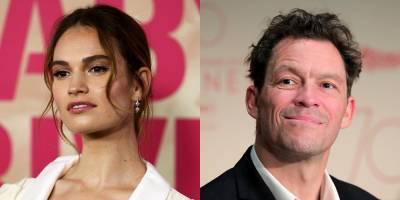 Fans Are Comparing Lily James & Dominic West's Romance to Another Celeb Scandal - www.justjared.com