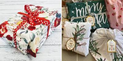 You can now make your own re-useable Christmas wrapping paper - here's how! - www.lifestyle.com.au