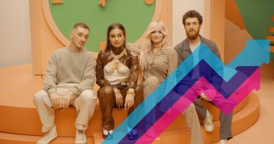 Clean Bandit and Mabel are back on top of the Official Trending Chart with Tick Tock - www.officialcharts.com