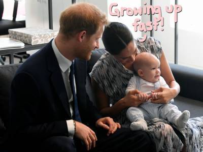 Prince Harry & Meghan Markle Gush About ‘Fantastic’ Time Quarantining With Son Archie: ‘We Were Both There For His First Steps’ - perezhilton.com