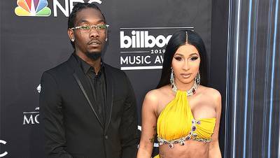 Cardi B Offset Reunite At Strip Club He Raves She Looks ‘Scrumptious’ In Little Red Dress - hollywoodlife.com - Atlanta