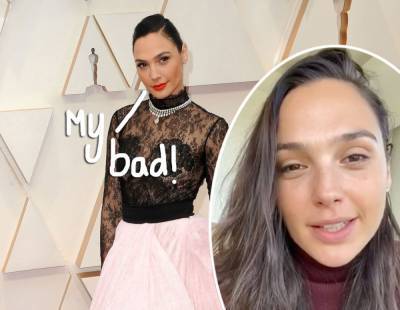 Gal Gadot Responds To Viral Imagine Video Controversy: ‘It Came From The Best Place’ - perezhilton.com
