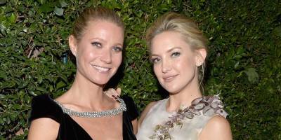 Gwyneth Paltrow & Kate Hudson Name Names When Talking About Their Worst On-Screen Kisses - www.justjared.com