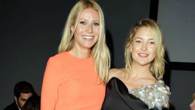 Kate Hudson Tells Gwyneth Paltrow About the A-List Kiss She Had That Involved 'Snot All Over' - www.etonline.com
