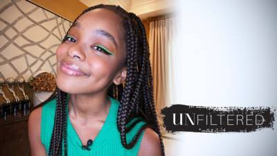 Marsai Martin Goes Bold With Green Eyeliner in Her Makeup Routine -- Get Her Look! (Exclusive) - www.etonline.com - Texas
