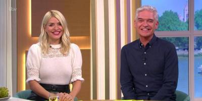 This Morning's Phillip Schofield gets a fright from Alison Hammond in the middle of ghost break-up interview - www.digitalspy.com
